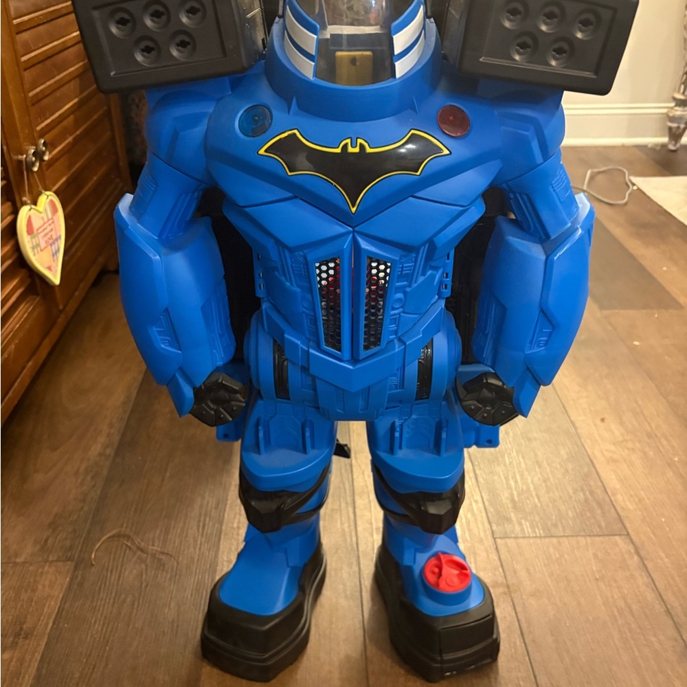 Batman Blue Action Robot Figure - Kids Playset